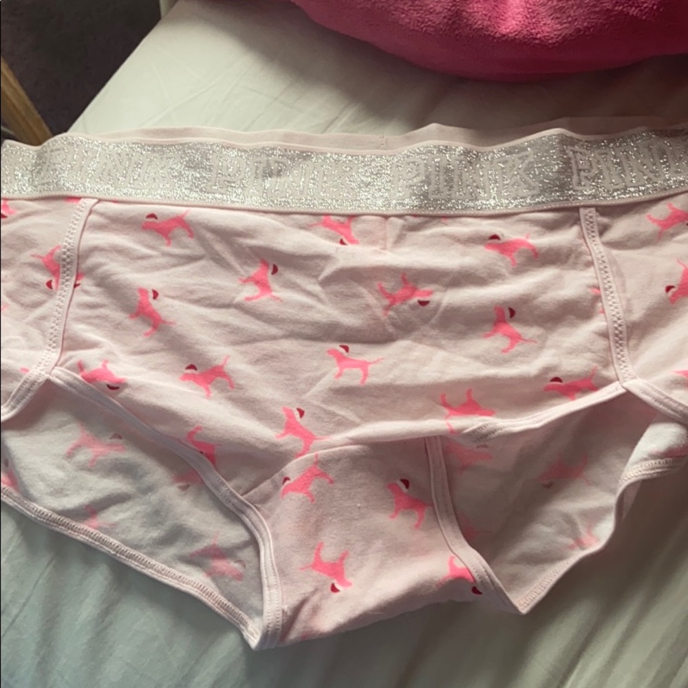 VS PINK Christmas Underwear
